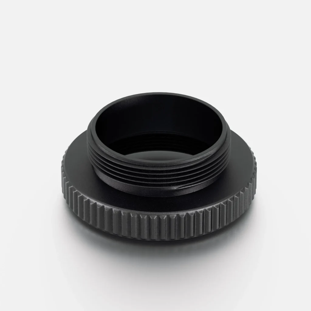 C-to-CS Mount Adapter Ring for Machine Vision & CCTV Lenses