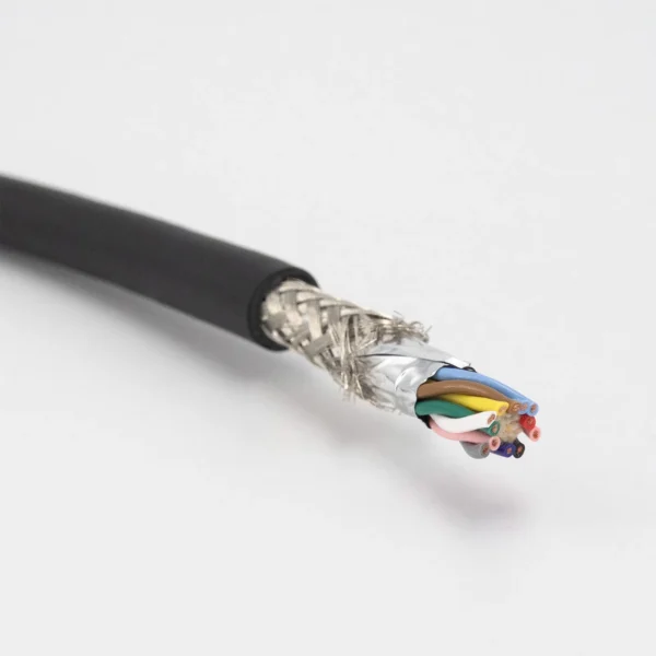 12-Pin Female to Open Trigger I/O & Camera Power High-Flex Cable for Industrial Camera - Image 4