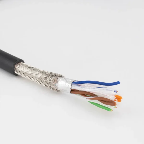 GigE Vision High-Flex Ethernet Cable with Locking Screws for Industrial Cameras - Image 4
